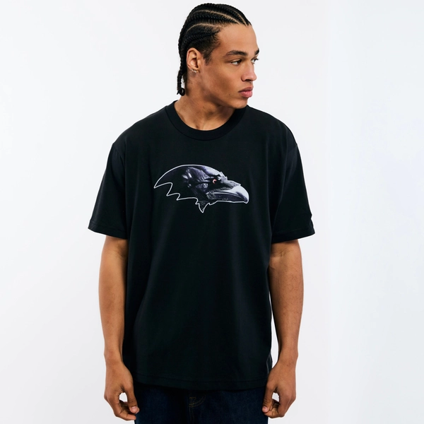 Unisex Baltimore Ravens Golf Wang Black Cutout T-Shirt