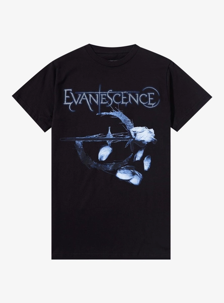 Evanescence Falling Petals T-Shirt