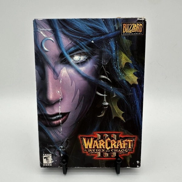 Warcraft III: Reign Of Chaos PC Game Night Elf Variant Box Blizzard Entertainmen