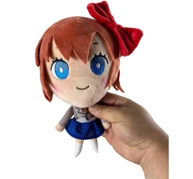 Anime Natsuki, Sayori & Monika Plush Doll | Doki Doki Literature Club
