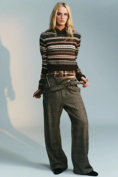 JACQUARD KNIT JUMPER
