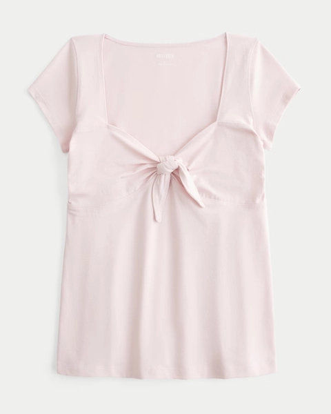 Easy Tie Bust Babydoll Top