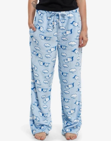 Peanuts Snoopy Plush Pajama Pants