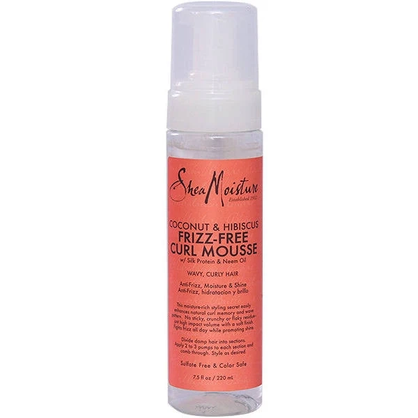 SheaMoisture Shea Moisture Frizz Free Curl Mousse Coconut Hibiscus
