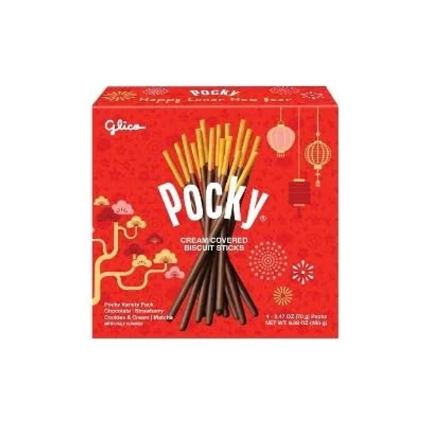Glico Pocky Variety Pack Lunar New Year Biscuit Sticks