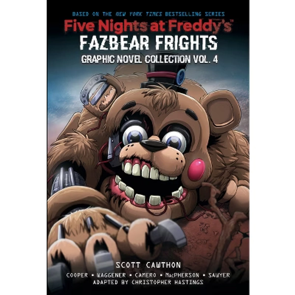 Five Nights at Freddy's: Fazbear Frights Graphic Novel Collection Vol. 4 - by  Scott Cawthon & Elley Cooper & Andrea Waggener (Paperback)