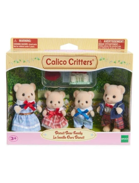 Calico Critters Biscuit Bear Family