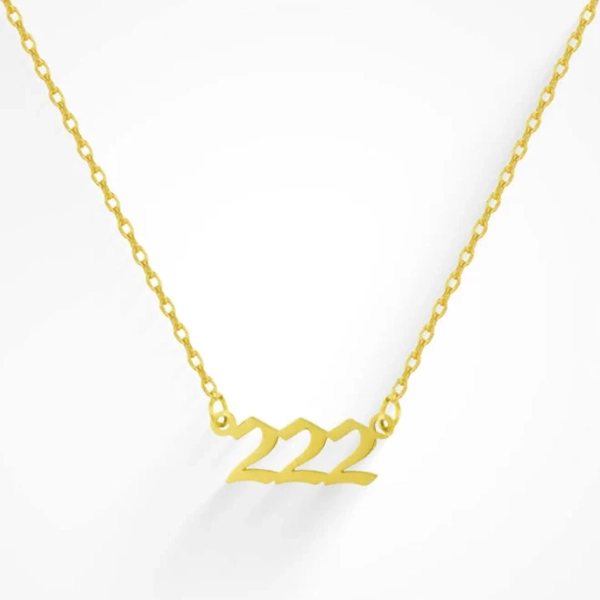 18K Gold Waterproof Angel Energy Necklace
