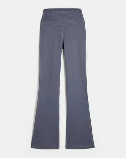 Gilly Hicks Active Recharge Wrap Waist Bootcut Leggings