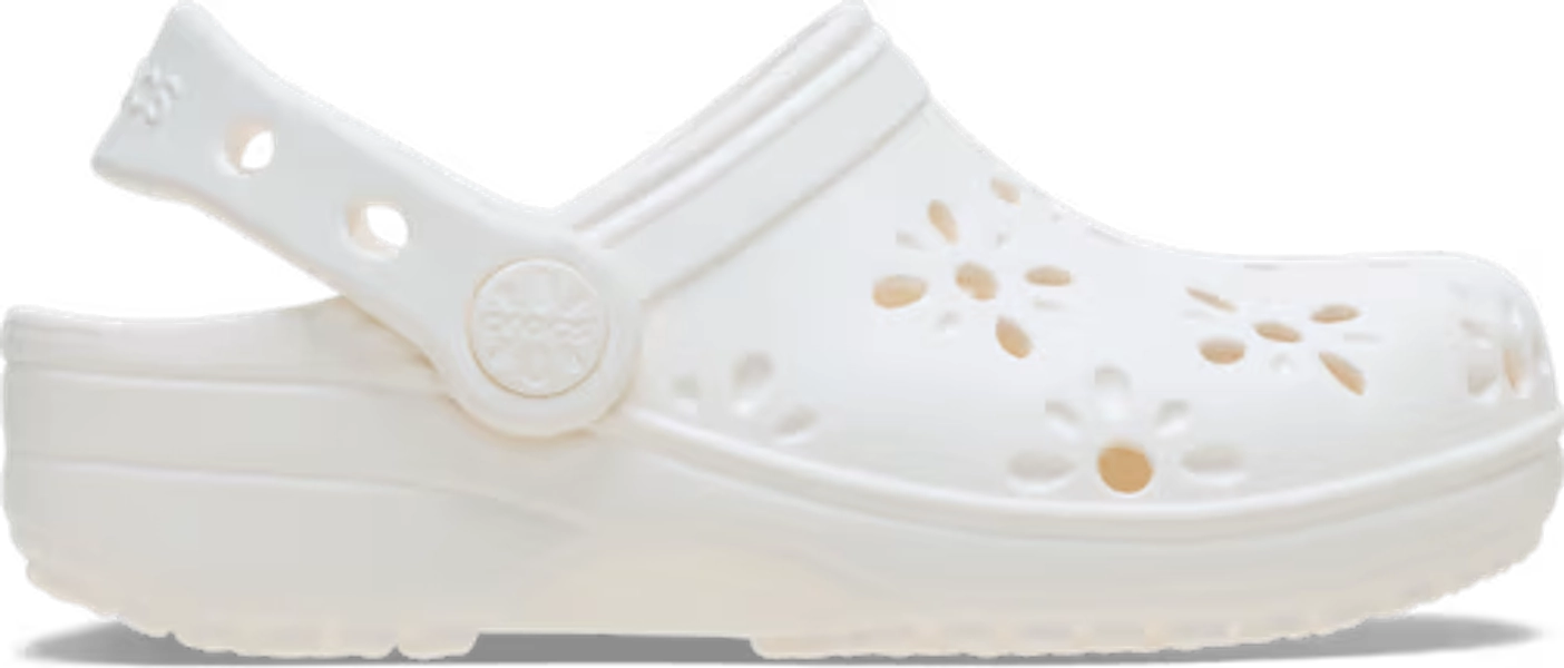 Toddler Classic Floral Cut-Out Clog