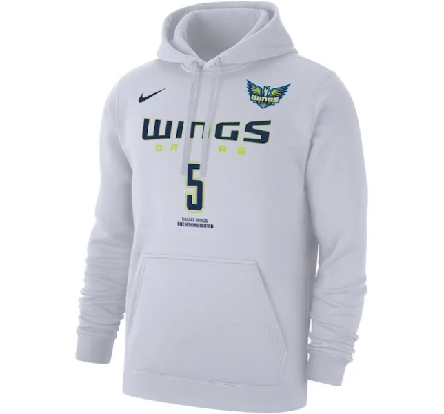Men's Nike Paige Bueckers Dallas Wings 2025 Wnba Draft Edition Name & Number Pullover Hoodie