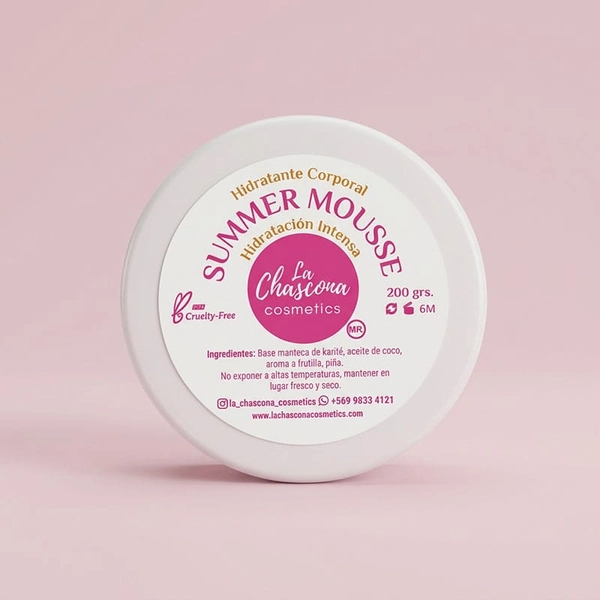 Summer Mousse Corporal Frutilla Pi?a - La Chascona Cosmetics