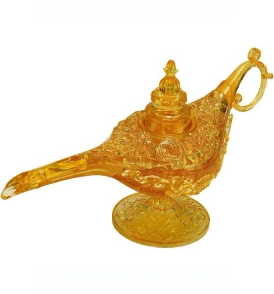 3-D Licensed Crystal Puzzle Magic Lamp