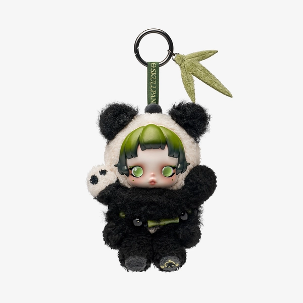 SKULLPANDA Lazy Panda Plush Doll Pendant | POP MART Official