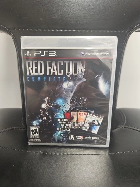 Red Faction Complete, Ps3, Ntsc, New And Sealed, VGC
