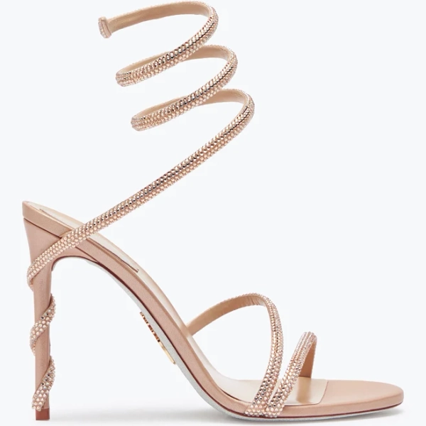 Rene Caovilla Margot Crystal Sandals