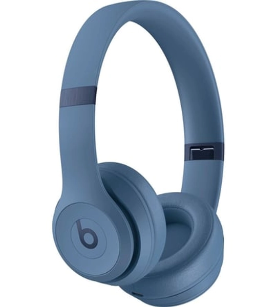 Beats - Solo 4 True Wireless On-Ear Headphones - Slate blue