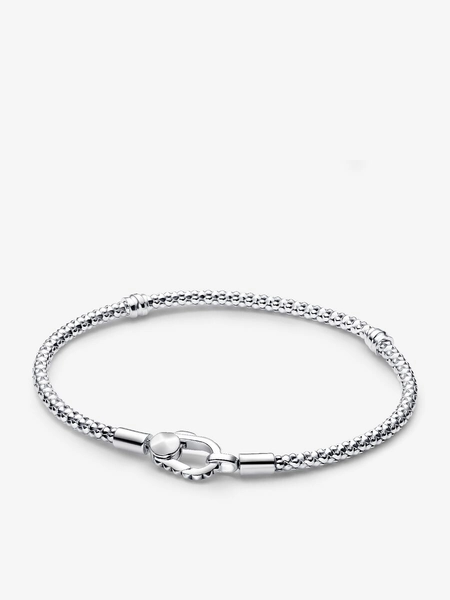 Bracelet Fermoir Clouté & Chaîne