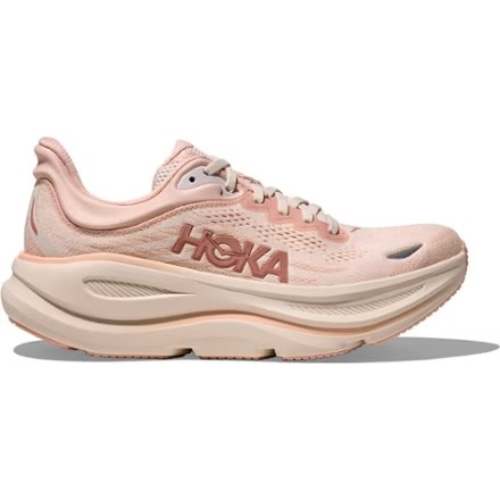 HOKA Women's Bondi 9 Road-Running Shoes  Gray 9.5