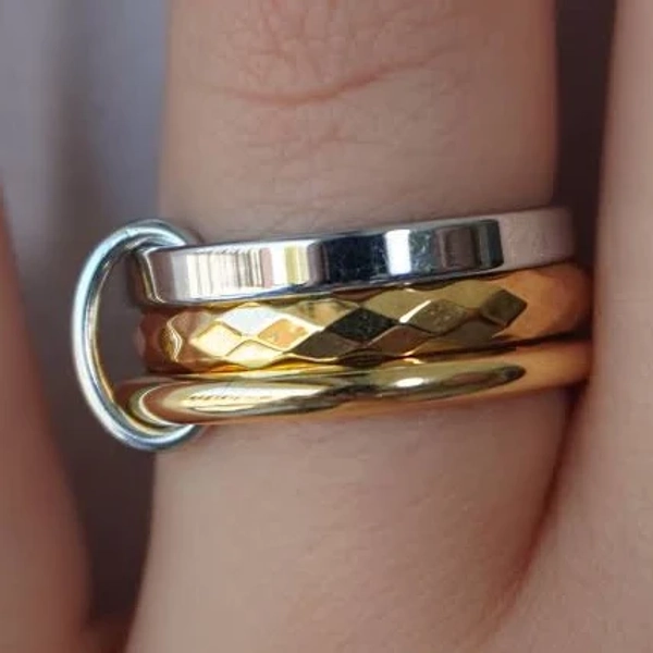 Always Forever Waterproof Gold/Silver Ring