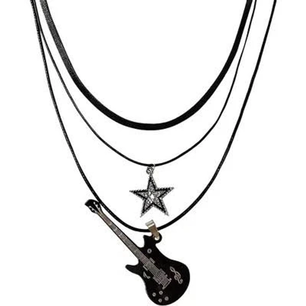 Grunge Y2k Star Necklace Set