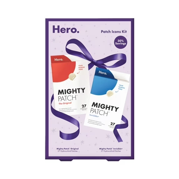 Hero Cosmetics Mighty Patch Icons 2-Piece Pimple Patch Set, 54 Count