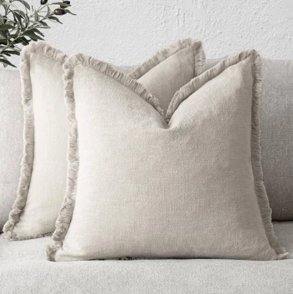 2 throw pillow covers