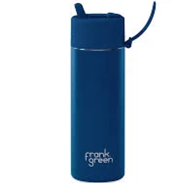 Ceramic Reusable Bottle - 20oz / 595ml - Deep Ocean