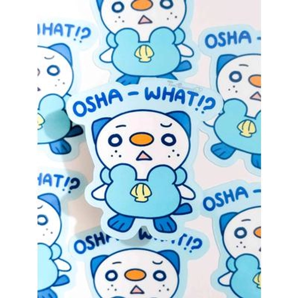 Oshawhat? Waterproof Vinyl Sticker