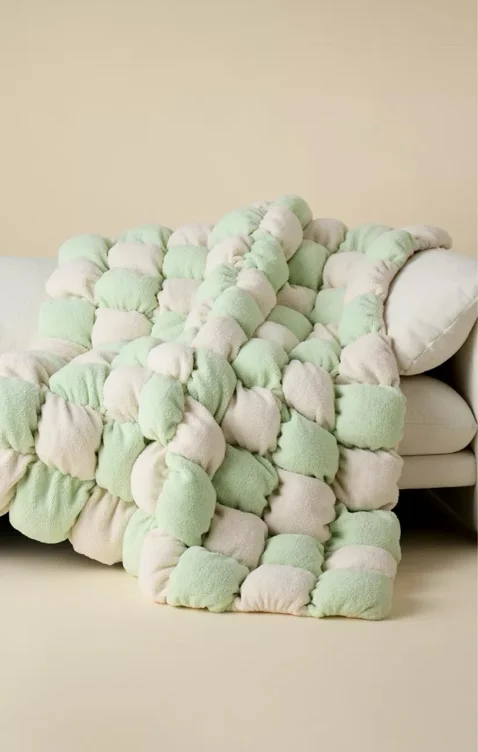 Marshmallow Cloud Fleece Throw Blanket