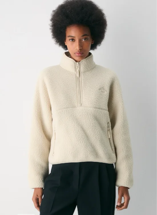 Polartec® Thermal Pro™ 1/2 Zip Hi-hip Sweater