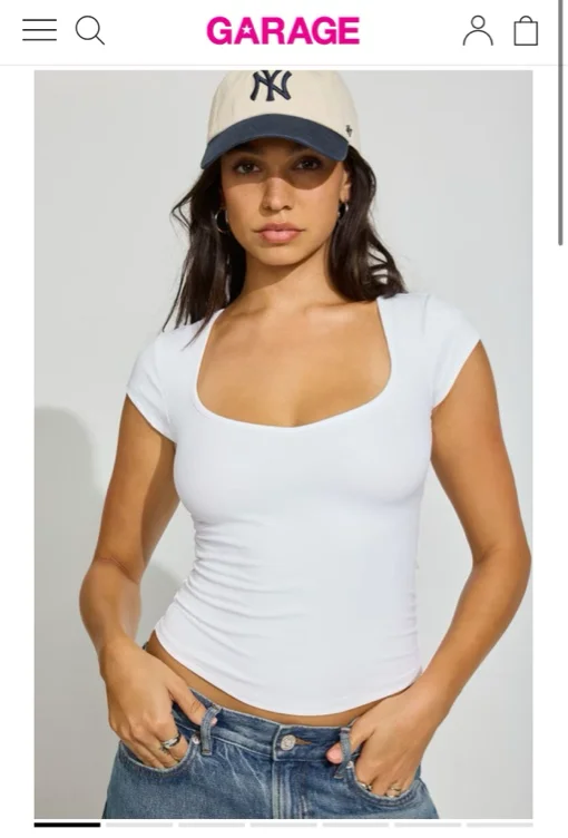 Sleek Sweetheart T Shirt