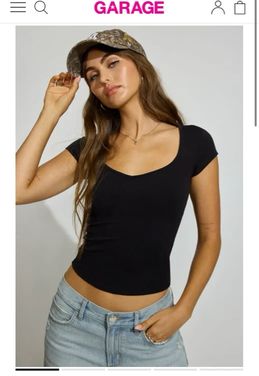 Sleek Sweetheart T Shirt