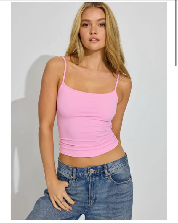 Sleek Scoop Cami Top