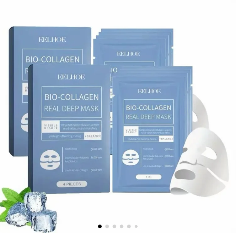 Collagen Face Mask, Hydrating Face Mask, Nourishing Moisturizing - TikTok Shop