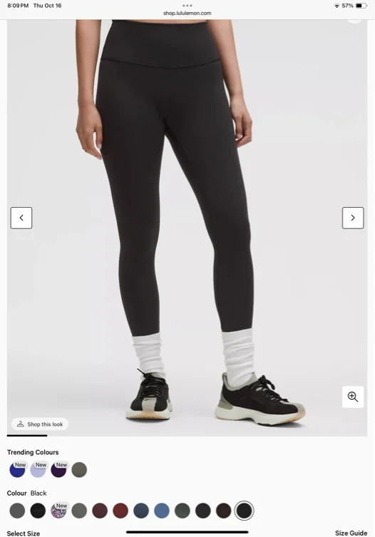 Wunder Train High-Rise Tight 25" 
