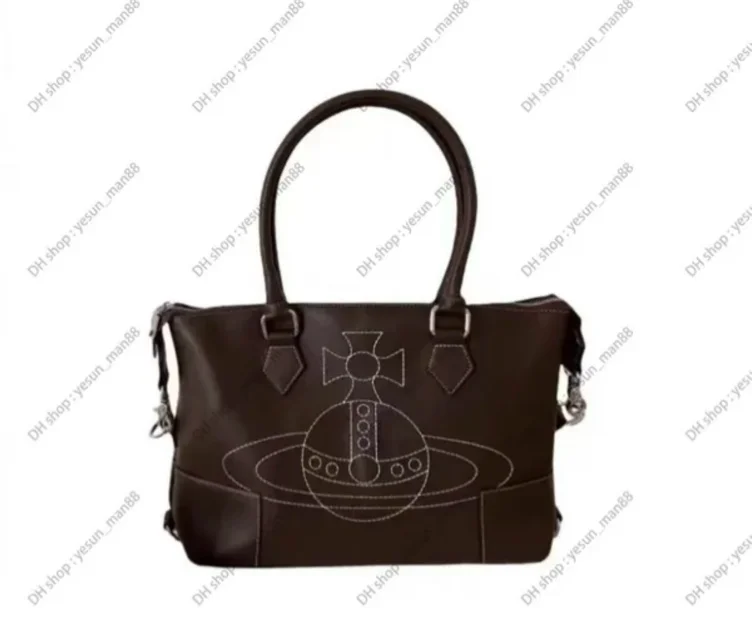 Vivienmes Viviannes Vivienenne Vivinne Scottish plaid handbag Saturn contrasting color large capacity single shoulder armpit bag wests woods