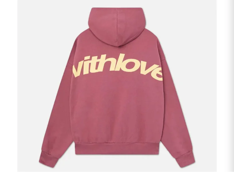 Petra - With Love Hoodie Oversized Cotton Streetwear