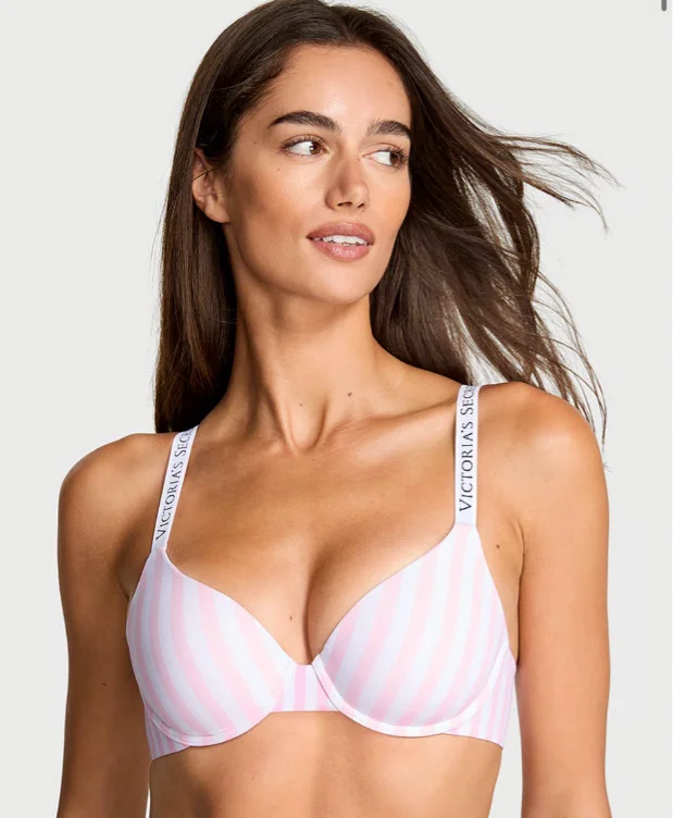 Kopen Lichtgevoerde katoenen demi bh – Bestel Bh's online 5000004045 – Victoria's Secret 