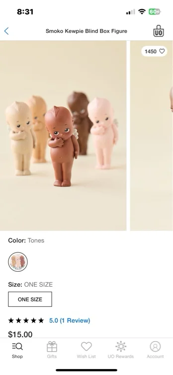 Smoko Kewpie Blind Box Figure