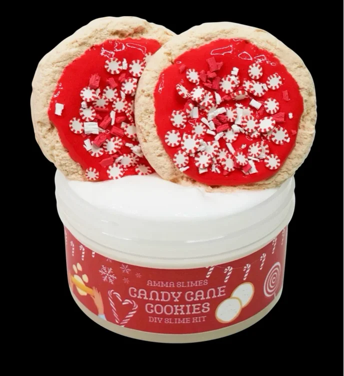 Amma Slimes • Candy Cane Cookies DIY Christmas Slime Kit - TikTok Shop