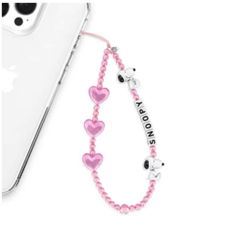Snoopy Be Mine Phone Charm
