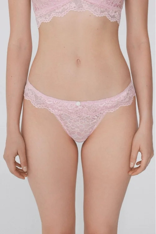String Mit Seitenband Im Tanga-stil Delicate Lace  Größe L