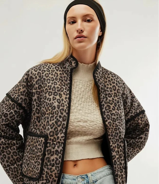 Women's Ditsy Floral Print Drop Shoulder Coat, Casual Long Sleeve - TikTok Shop