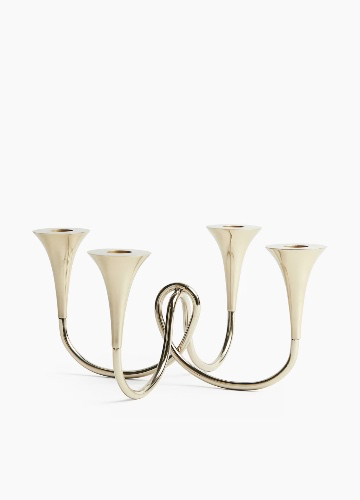Metal candelabra 