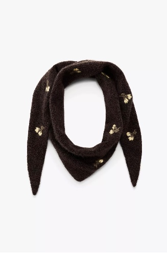 Knitted bandana 
