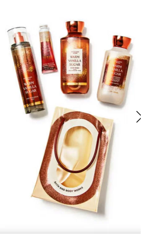 Warm Vanilla Sugar Gift Set