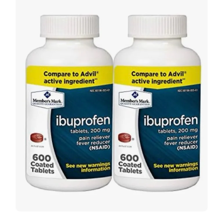 Amazon.com : Member's Mark 200 mg Ibuprofen (600 ct., 2 ct.) : Health & Household