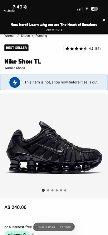 Nike Shox TL
