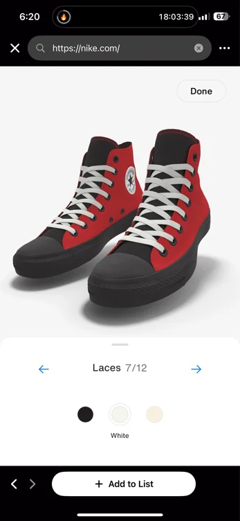 Converse Custom Chuck Taylor All Star High Top Unisex Shoe